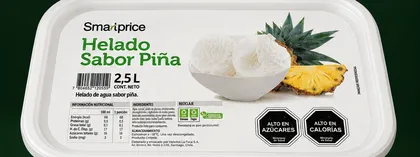 Casata de piña