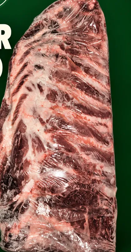 Costillar de cerdo congelado